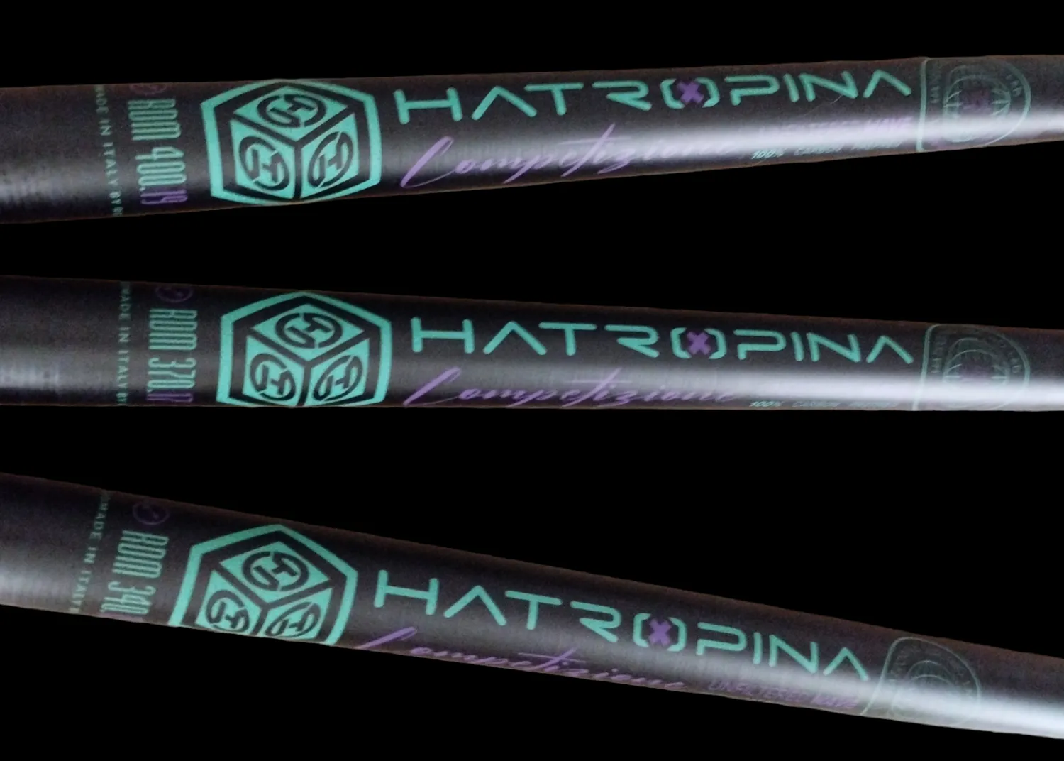 Hatropina Competizione albero windsurf RDM 370 carbonio 100%