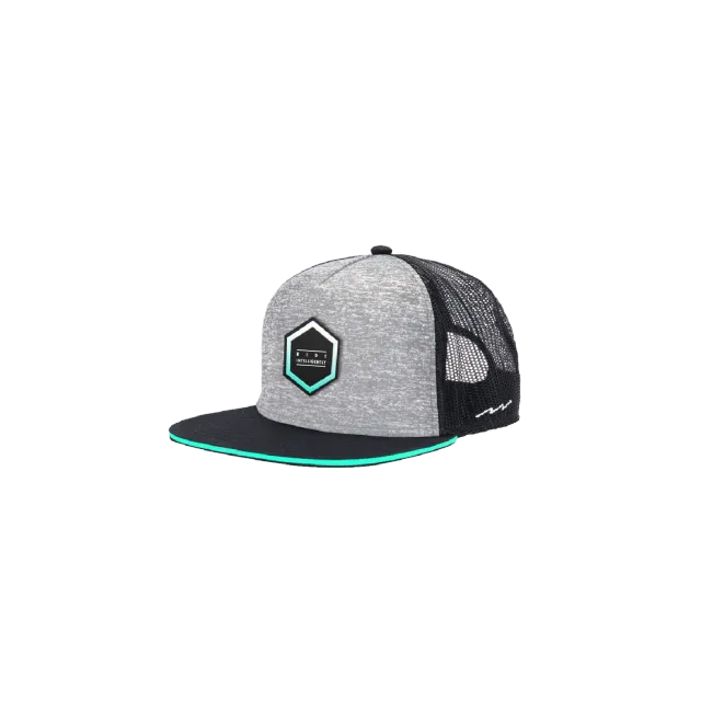 Aztron Hex Grey cappellino grigio in mesh traspirante