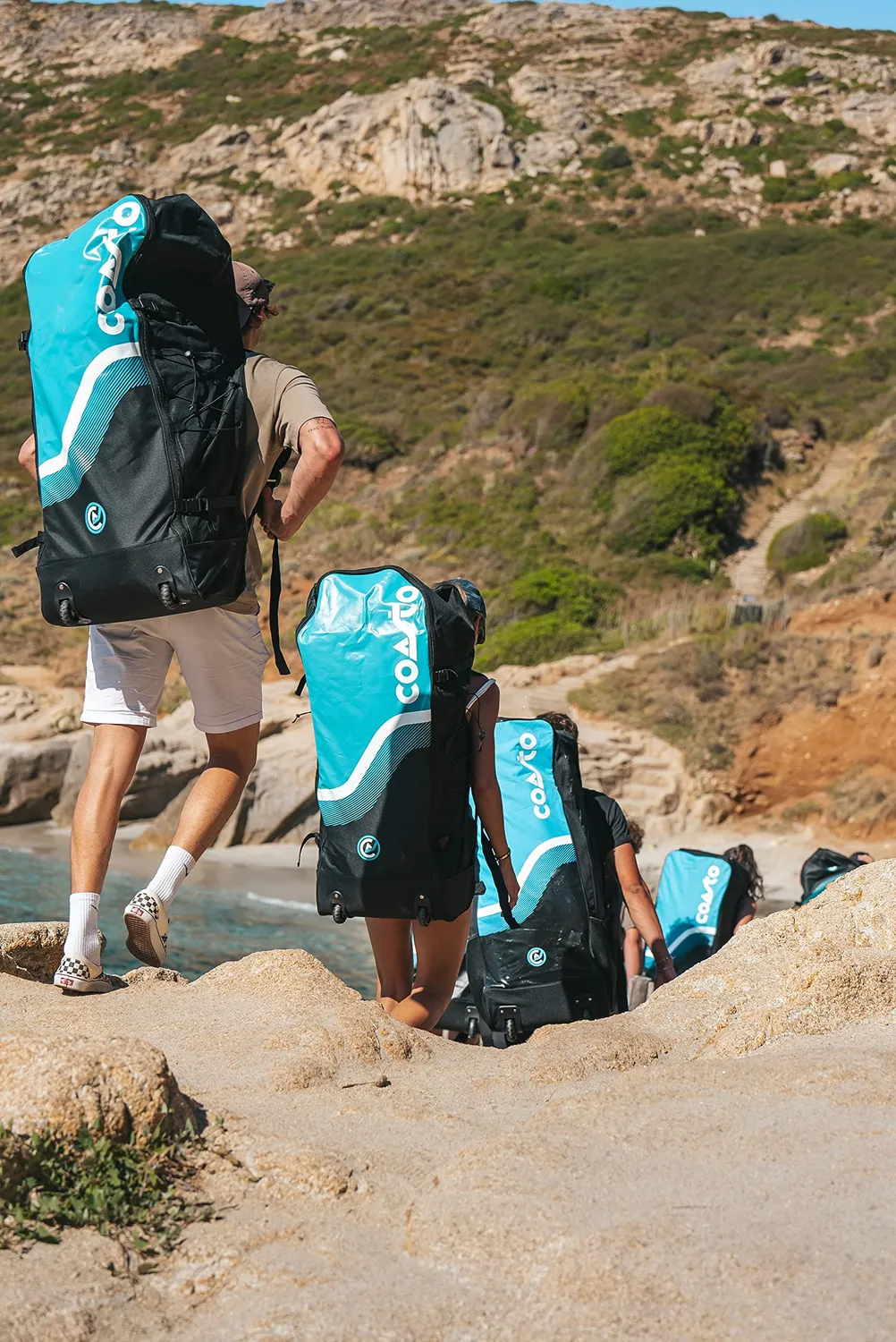 Coasto Hook SUP gonfiabile 7'5'' azzurro bambino 70 kg