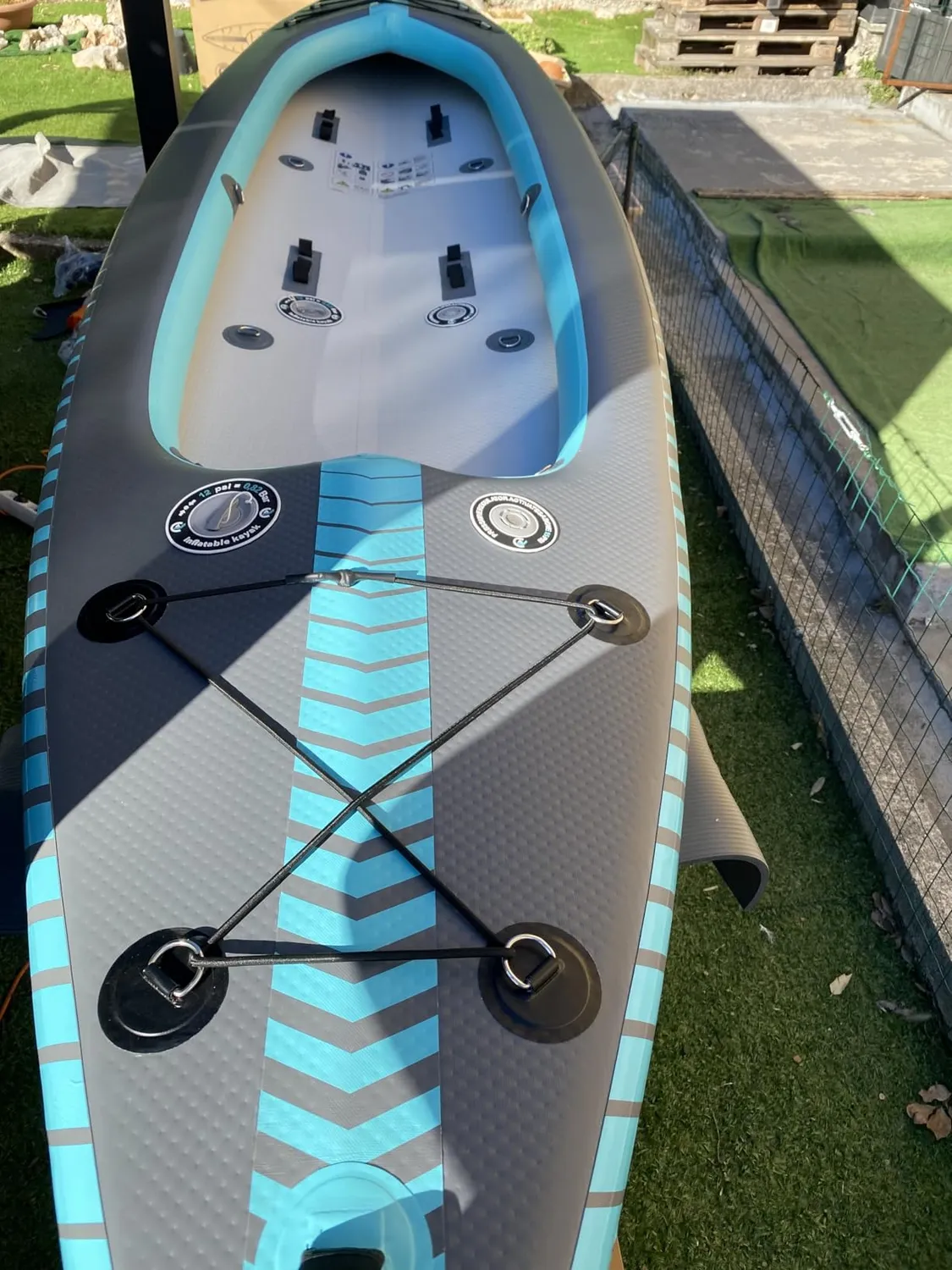 Coasto Capitole kayak gonfiabile 2 posti 426 cm