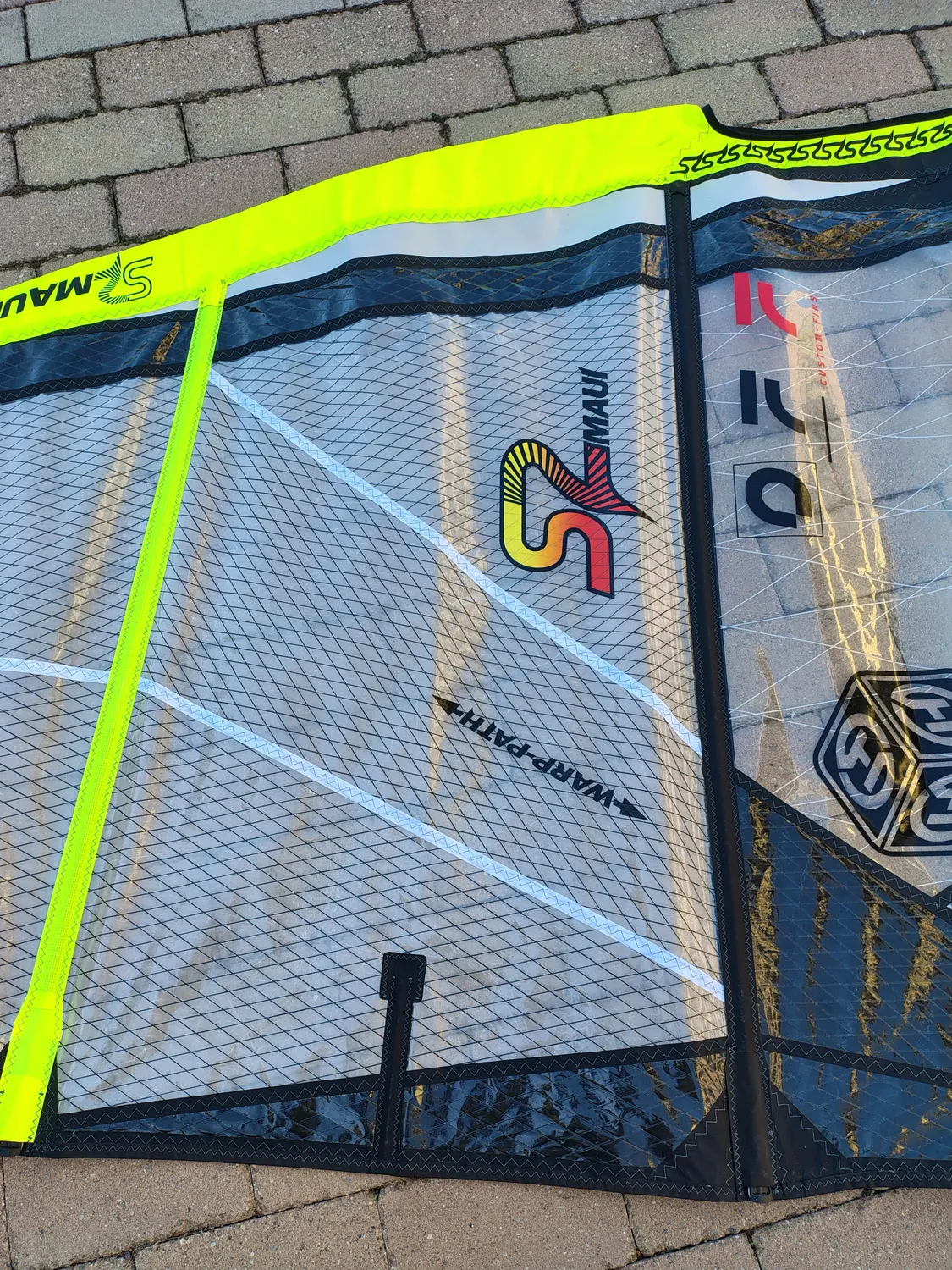 S2Maui Dragon vela windsurf 3.8 usata 2025