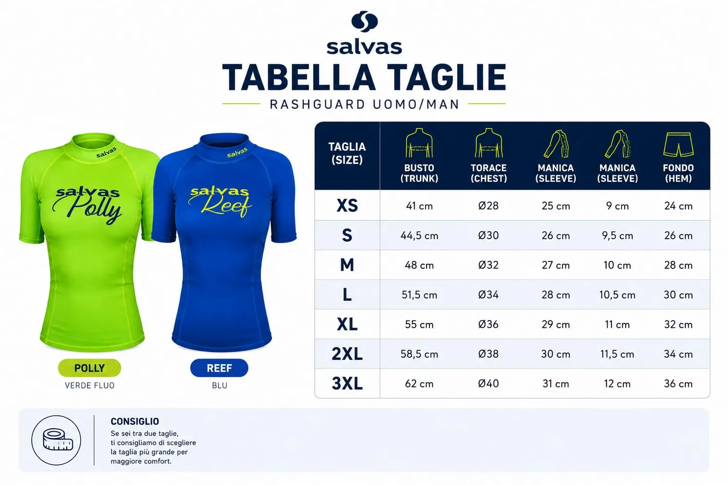 Salvas Reef Rashguard Bambino Manica Corta UPF 50+ Polly