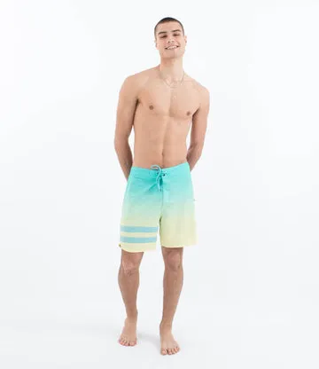 Hurley Phantom Eco Block Party boardshort uomo 18" Fiji riciclato