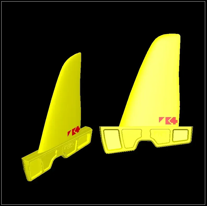 K4 ZBD pinna freestyle windsurf Super Stiff veloce