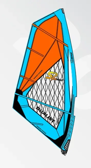 S2Maui Dualist 2025 vela wave 2 stecche carbon tech