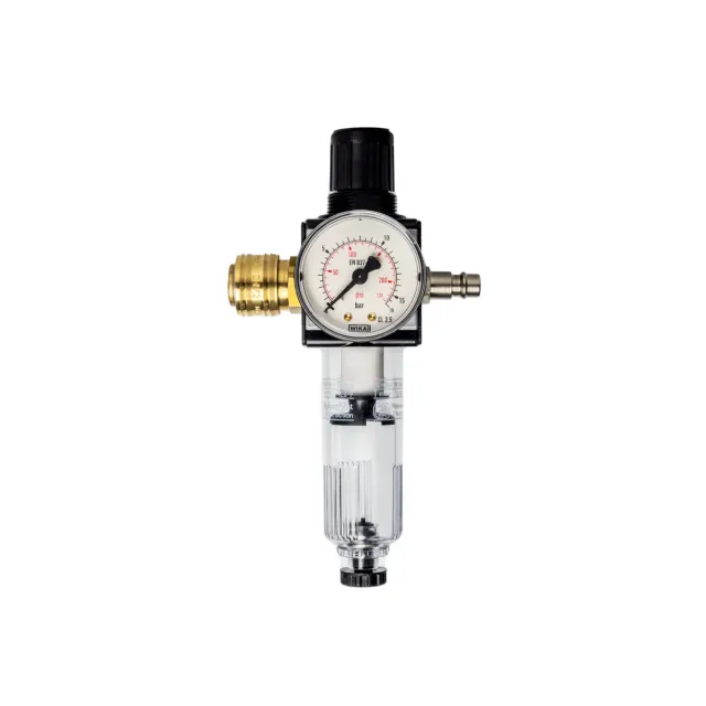 NRC Regolatore Filtro Booster 0,5-16 bar con Manometro