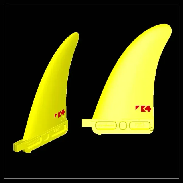 K4 Leon Rear SS Pinna Windsurf Singola Super Rigida