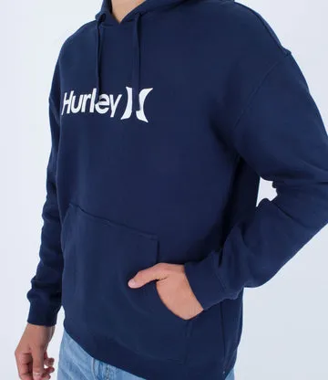 Hurley O&O Solid Core felpa cappuccio Obsidian