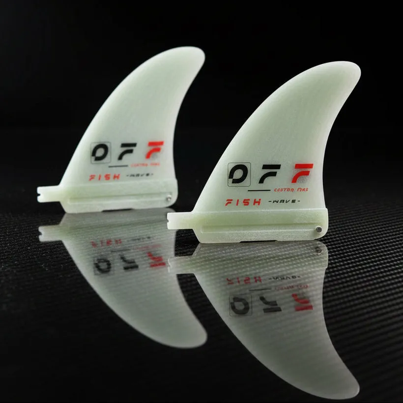 Off Fins Fish pinna laterale wave thruster quad 10cm