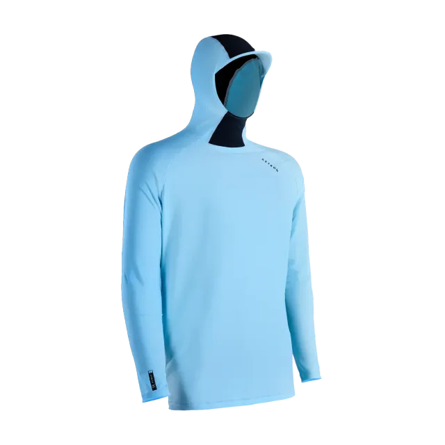 Aztron Surfing Hooded lycra surf cappuccio azzurra