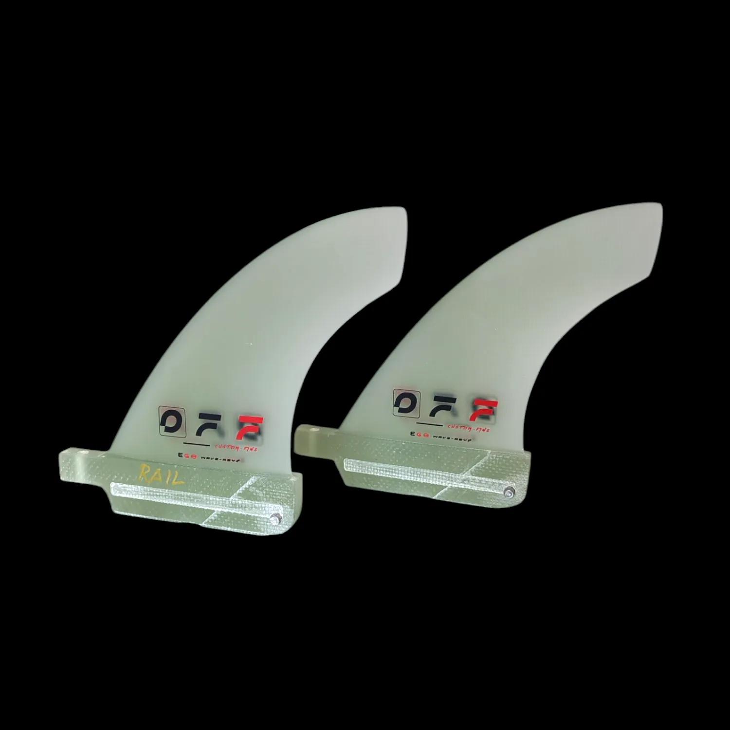 Off Fins Ego Wave Asymmetric 1° pinne laterali coppia
