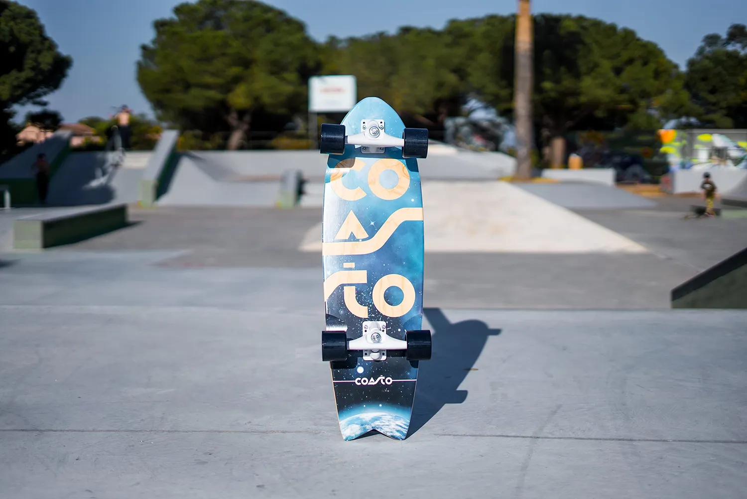 Coasto Sirius 32 surfskate kicktail ruote 82A