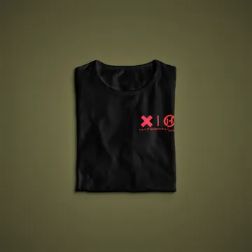 Hatropina C'est Nul t-shirt nero maniche corte