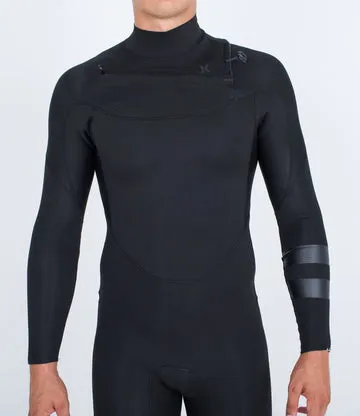 Hurley Advant M Air muta 4/3mm uomo nero chest zip