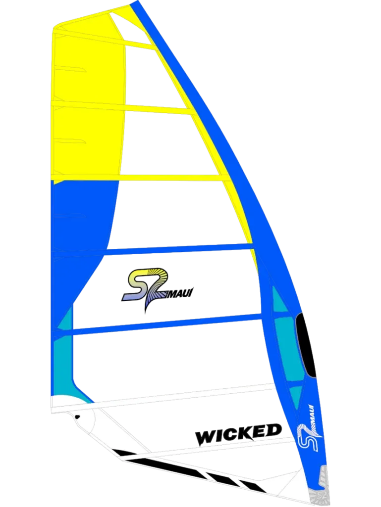 S2Maui Wicked 2021 vela freerace 2 camber slalom