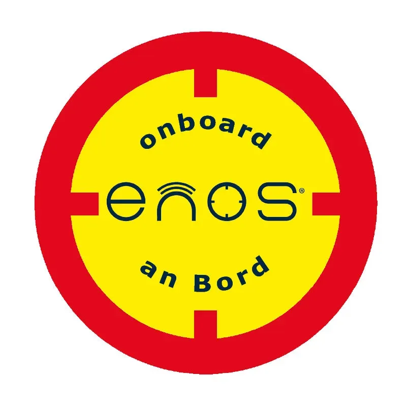 NRC ENOS On Board adesivo esterno 18 cm UV