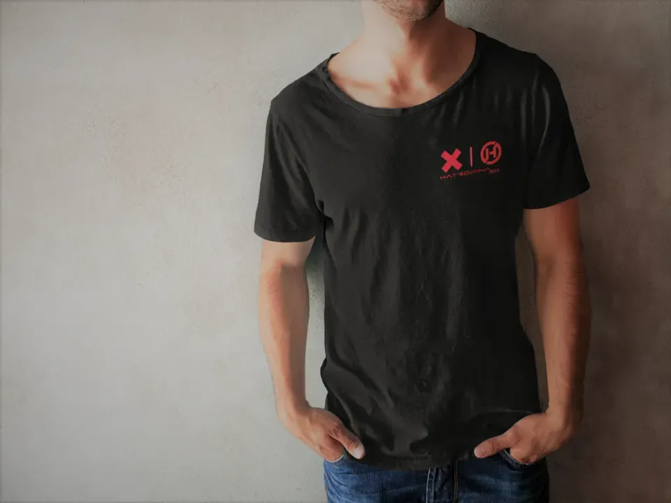 Hatropina C'est Nul t-shirt nero maniche corte