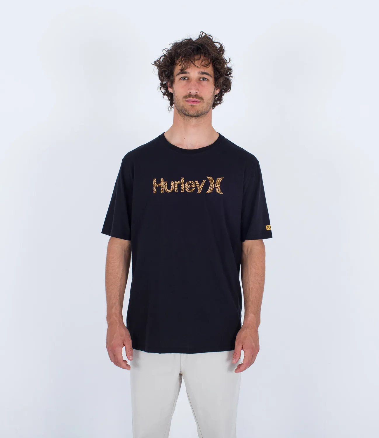 Hurley Toledo O&O SS Tee t-shirt nera M in cotone