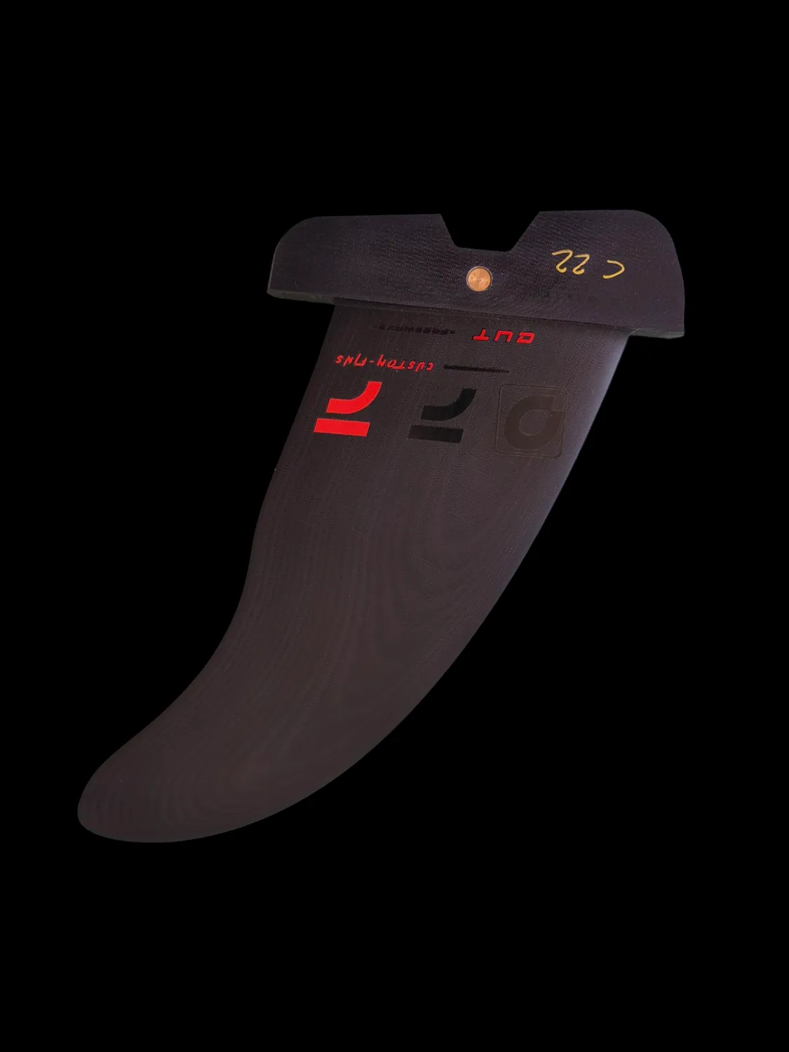 Hatropina OFF FINS CUT FreeWave pinna windsurf Power-Box G10