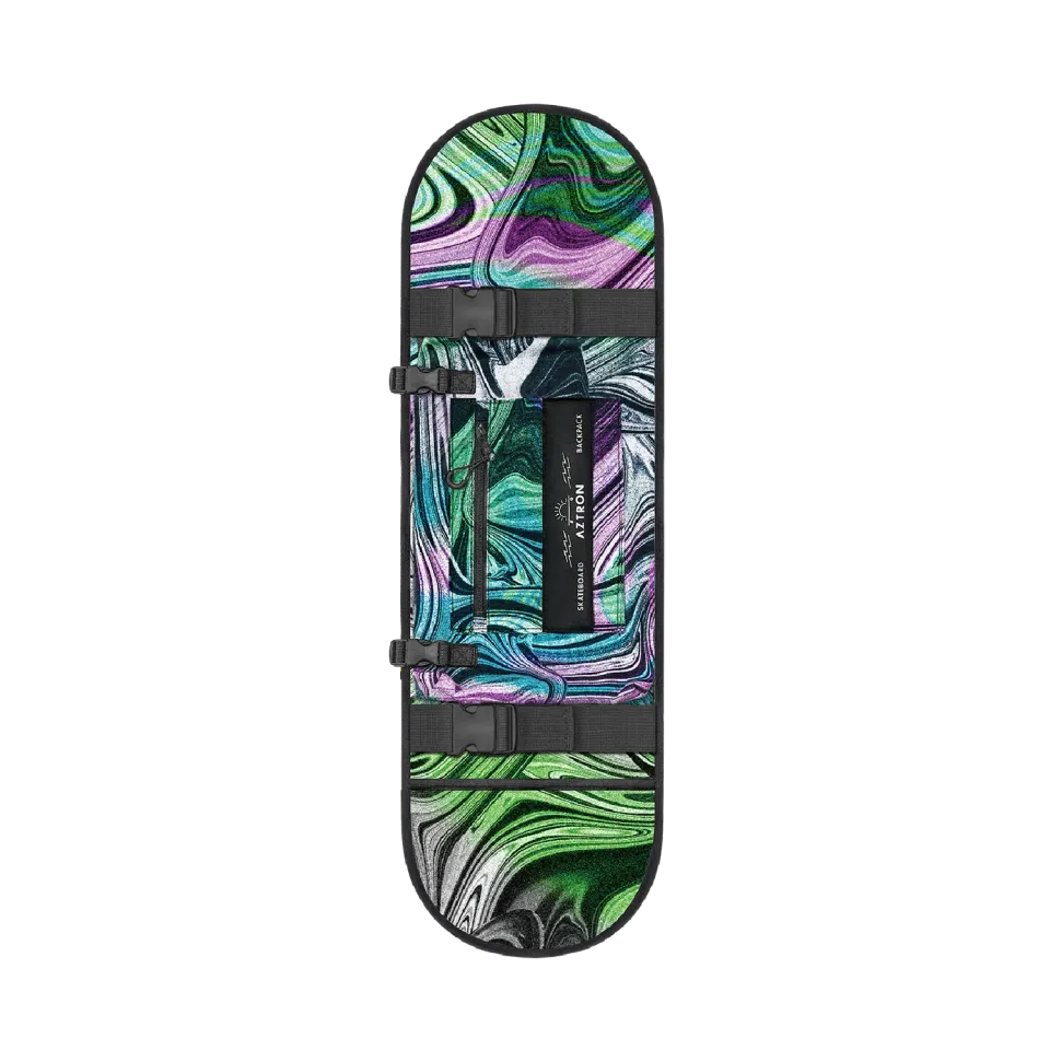 Aztron Skateboard Backpack zaino skate pieghevole