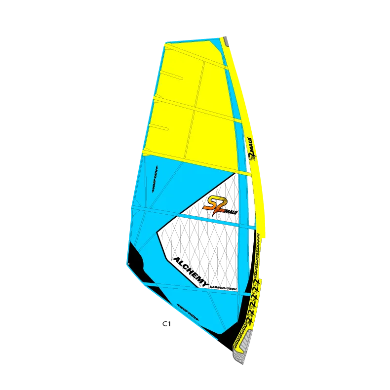 S2Maui Alchemy 2025 Carbon+Tech vela wave 5 stecche