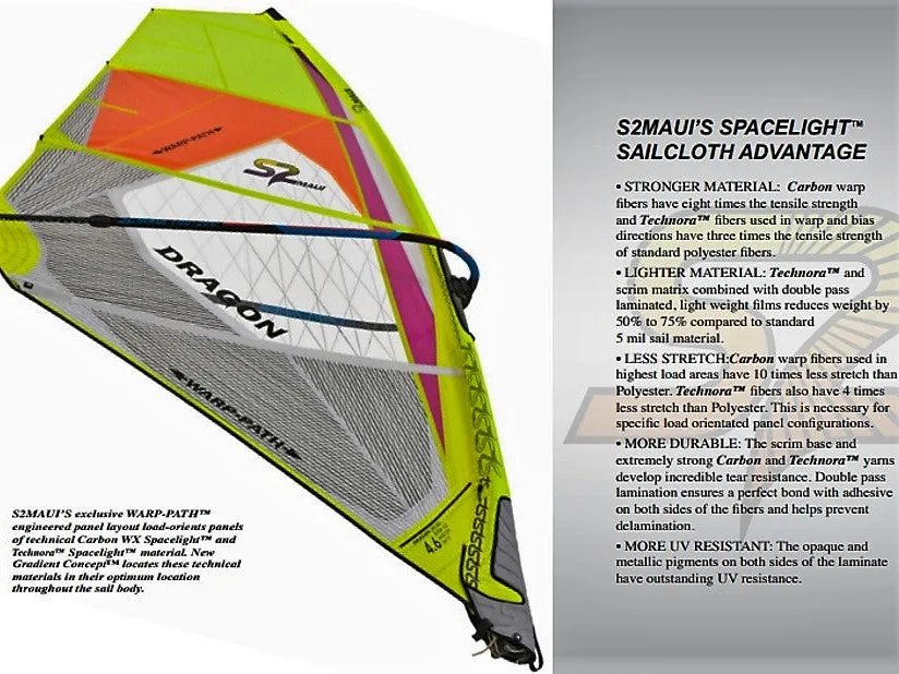 S2Maui Catalyst 2024 vela wave 3 stecche surf pura