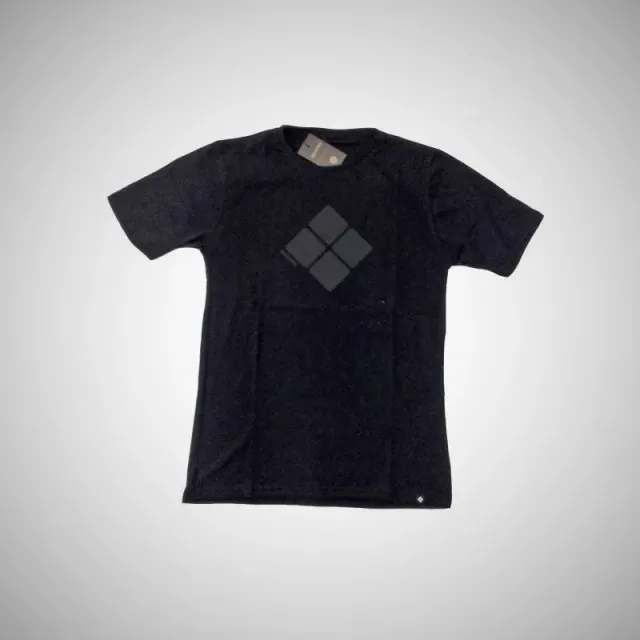 Quatro Logo T-shirt cotone nera regular fit
