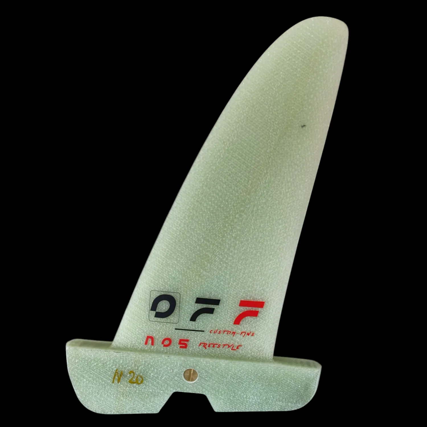 Hatropina Off Fins NOS Freestyle FG pinna windsurf 20cm carbonio