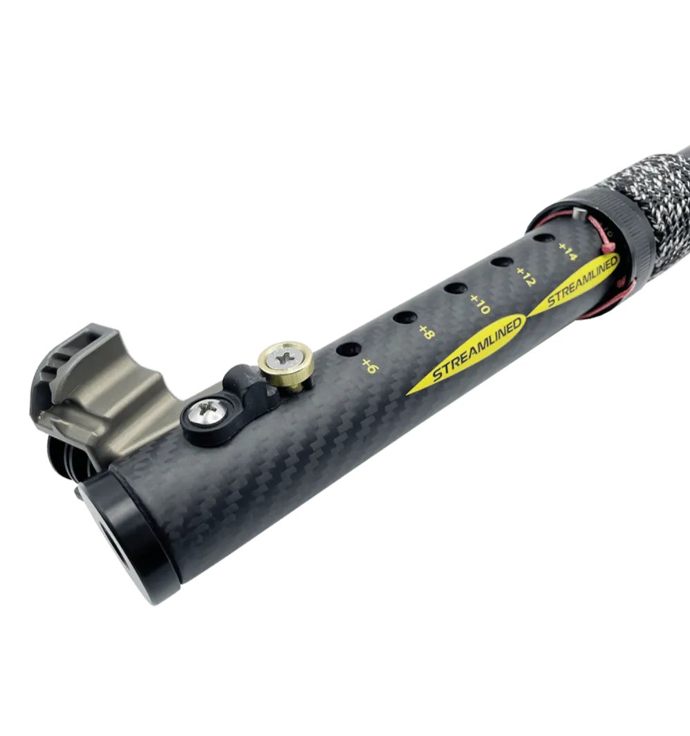 Streamlined V8 prolunga carbonio RDM 30cm