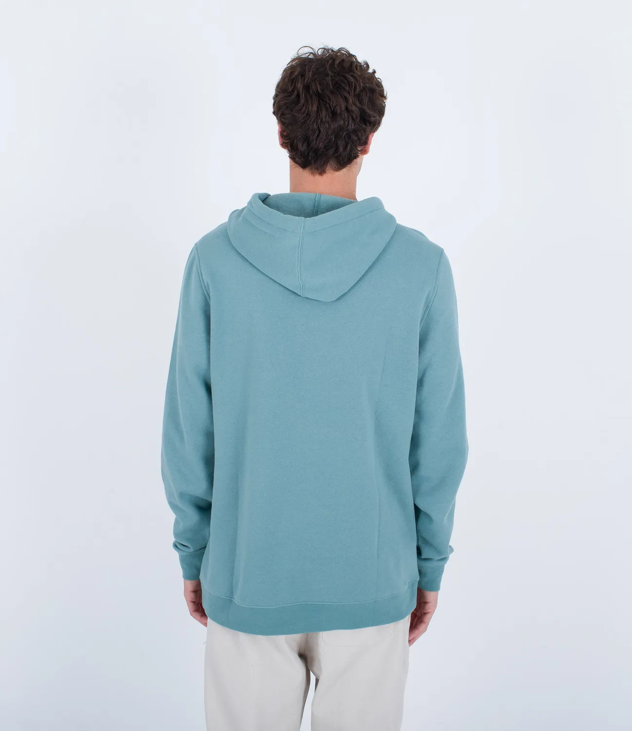 Hurley Box Fleece PO felpa con cappuccio cotone