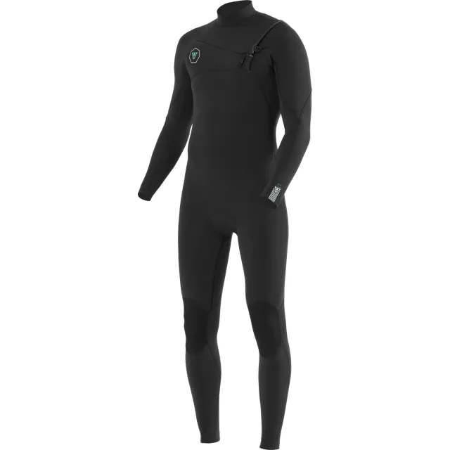 Vissla 7 Seas 4/3 Front Zip muta neoprene nera