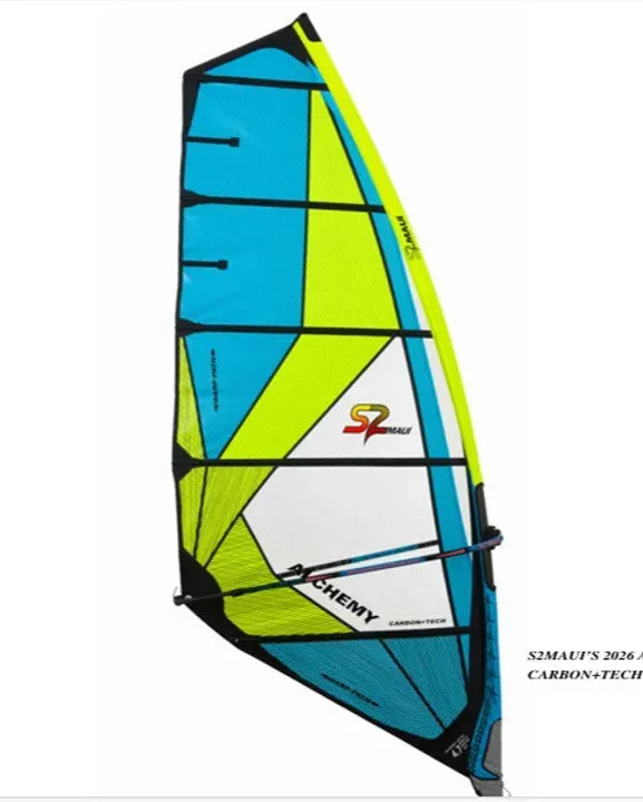 S2Maui Alchemy 2026 vela wave 5 stecche Carbon Tech