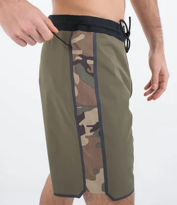 Hurley Phantom+ Sidewinder Fuse 18 boardshort oliva