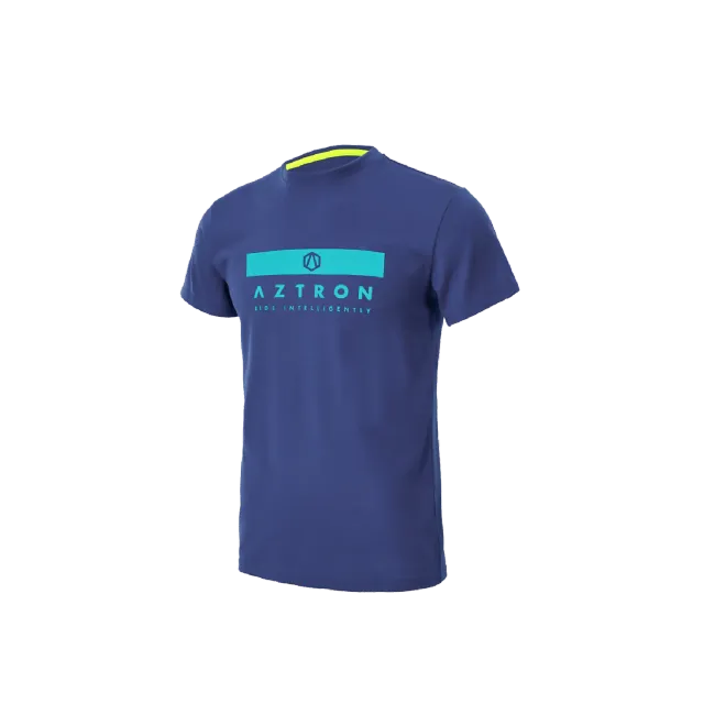 Aztron Logo Tee t-shirt uomo cotone elasticizzata