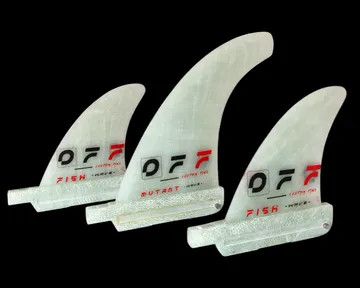 Hatropina Off Fins Mutant pinna wave posteriore thruster quad