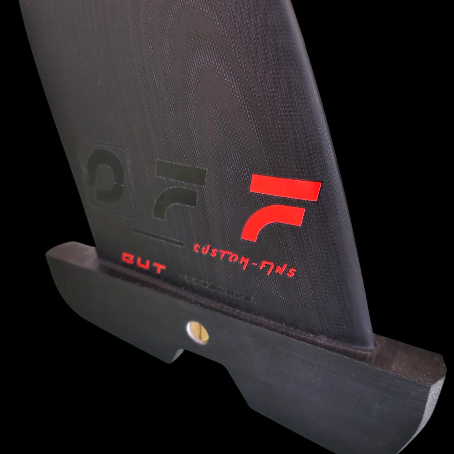 Hatropina OFF FINS CUT FreeWave pinna windsurf Power-Box G10