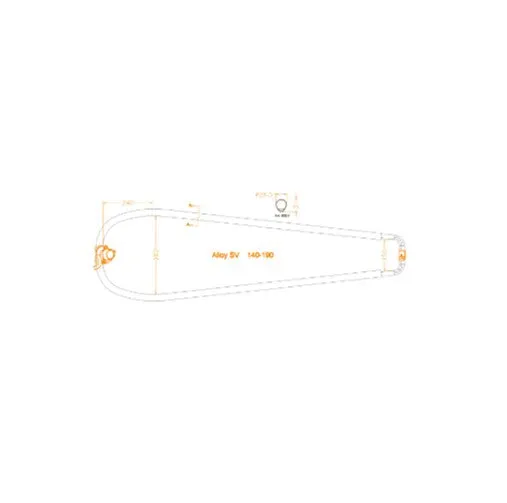 Hatropina Aeron SV 26 boma alluminio 140-190 slim