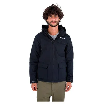 Hurley Vinson Sherpa Giacca Nylon Thermalwall con Cappuccio