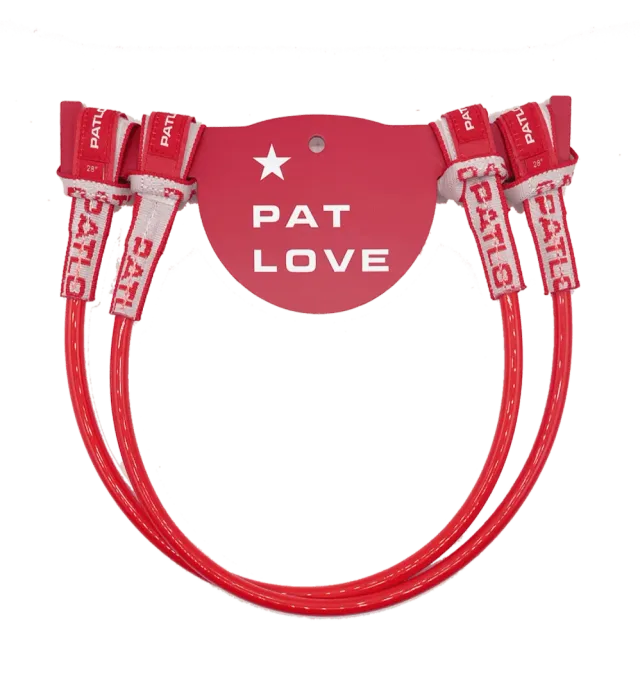 PatLove Harness Line Fix Luxe cime trapezio 26" rosse