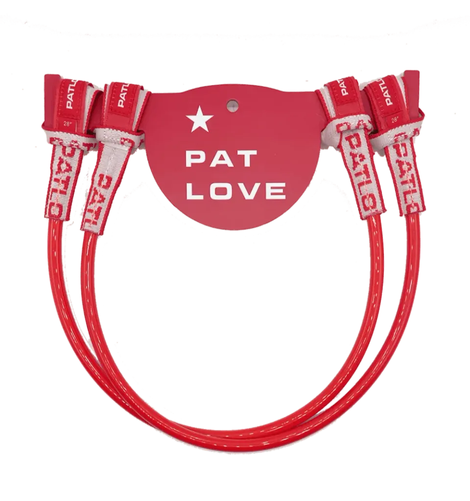 PatLove Harness Line Fix Luxe cime trapezio 26" rosse