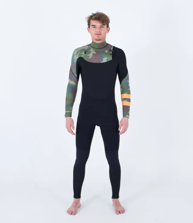 Hurley M Plus FS Staple Camo muta uomo 3/2mm zip petto