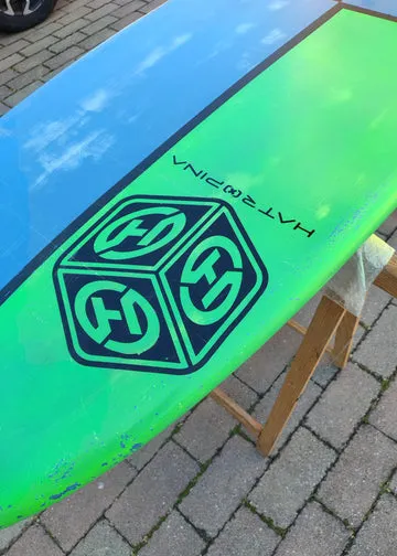 Hatropina Custom Pro-Zac 93 tavola freestyle usata 93L leggera