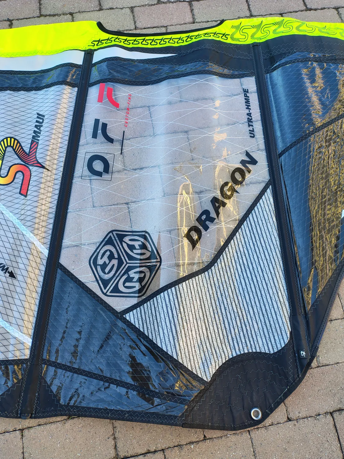 S2Maui Dragon vela windsurf 3.8 usata 2025