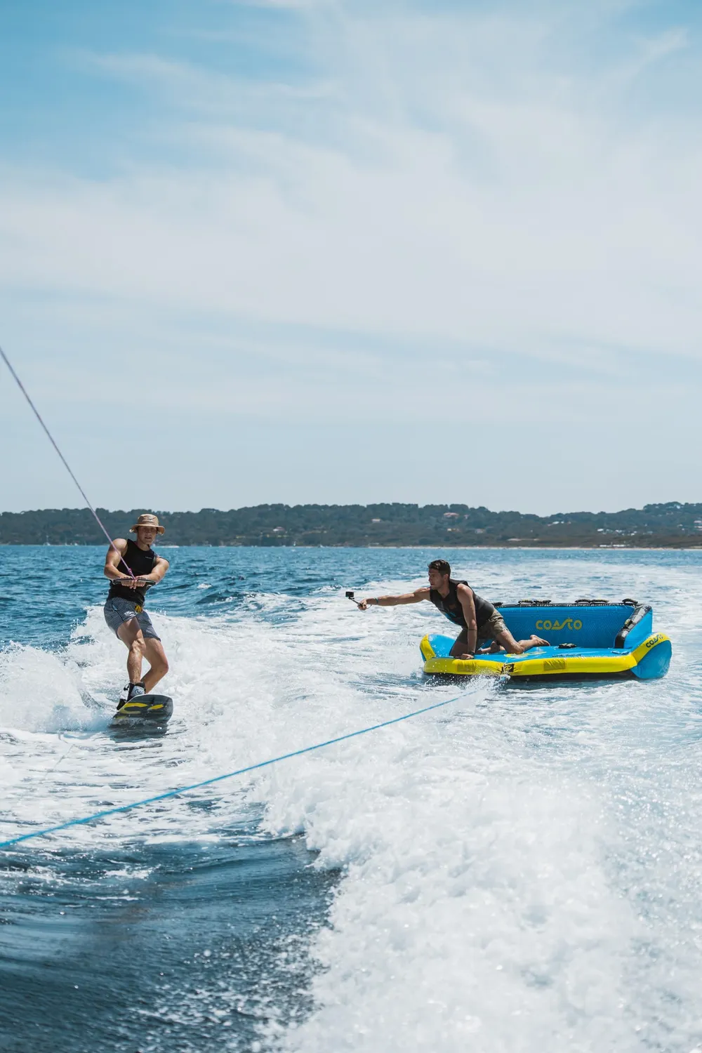 Coasto Coast Opal wakesurf rigido con pad EVA