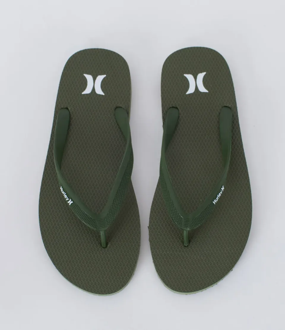 Hurley Icon Solid infradito uomo suola EVA olive