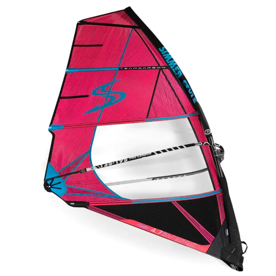 Simmer Style Blacktip Team Carbon vela wave