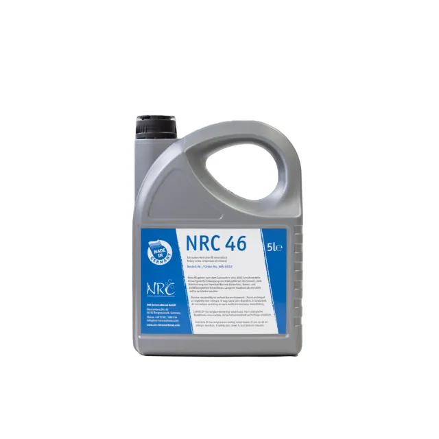 NRC 46 olio compressore a vite 5L minerale