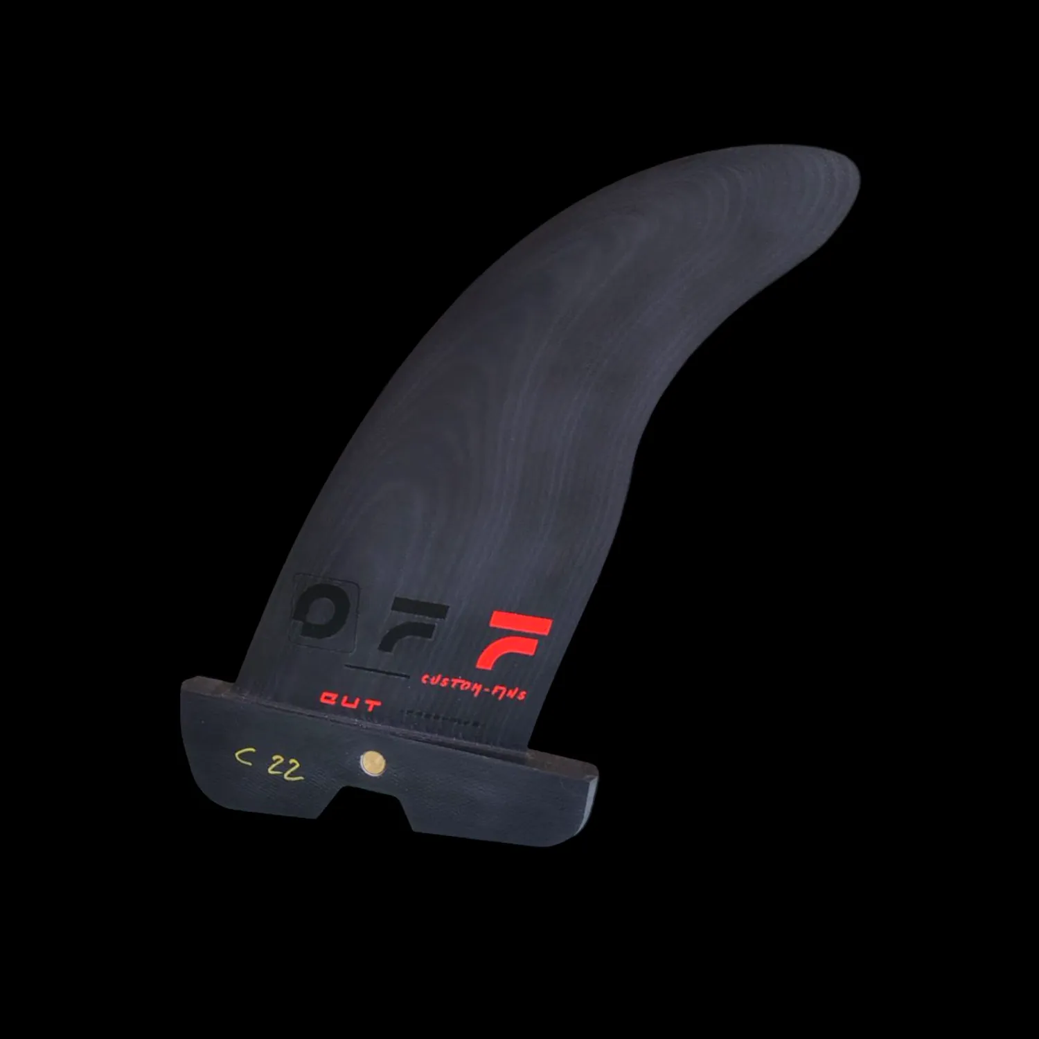 Hatropina OFF FINS CUT FreeWave pinna windsurf Power-Box G10