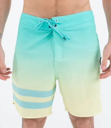 Hurley Phantom Eco Block Party boardshort uomo 18" Fiji riciclato