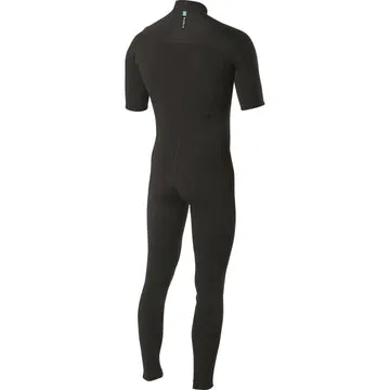 Vissla 7 Seas 2/2 SS Full Suit muta front zip nera